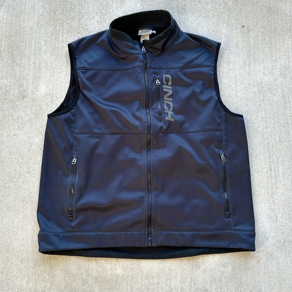 Cinch Other - Cinch Vest Men Size 2XL Zip Up Fleece Lined Cowboy Workwear Western